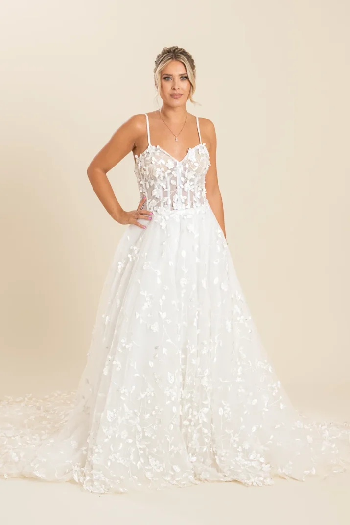 prinsessen trouwjurk