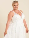 plussize trouwjurk