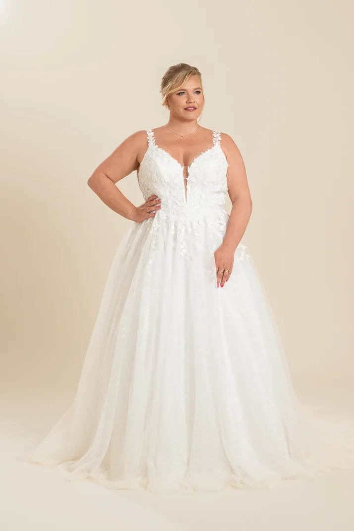 plussize trouwjurk