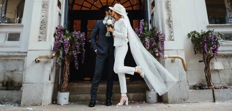 Dames trouwpak op maat