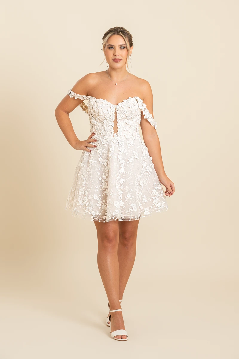 mini trouwjurk