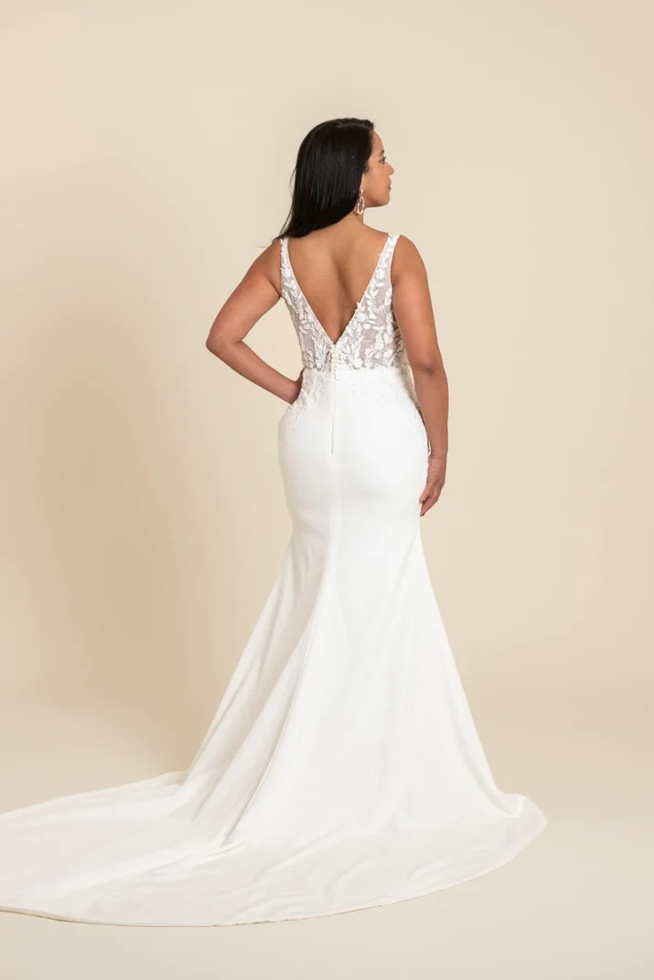 fit and flare trouwjurk