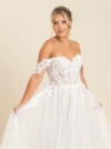 strapless trouwjurk