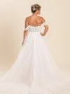 off shoulder trouwjurk