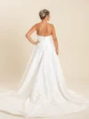 strapless trouwjurk