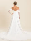 off shoulder trouwjurk